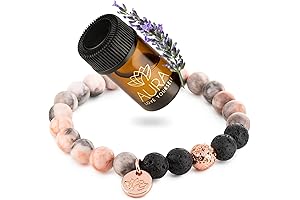 Calming Lava Rock Diffuser Bracelets for Women: Tranquility and Relaxation