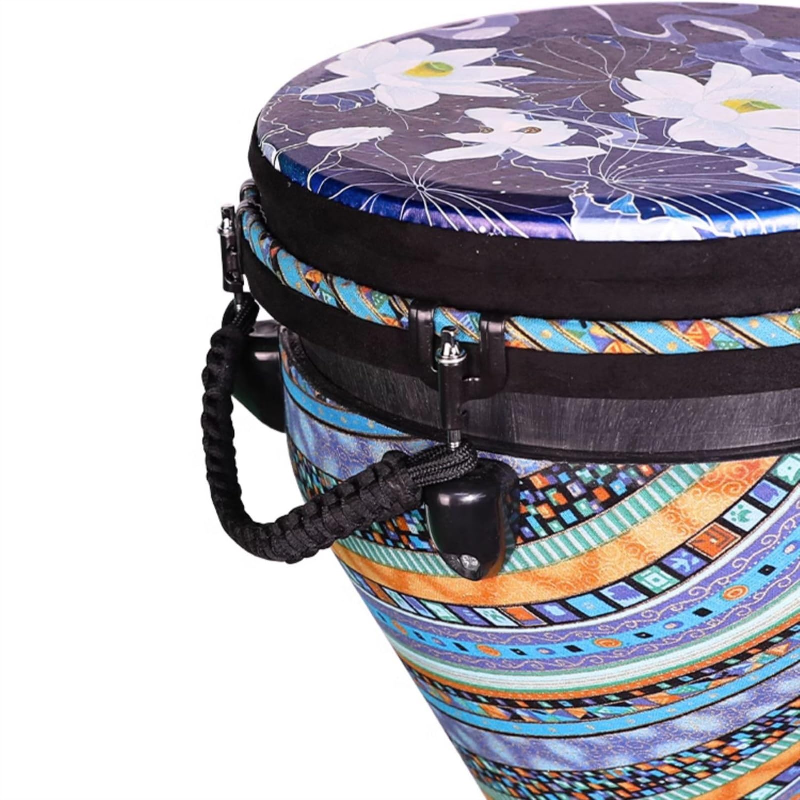 12-Zoll Verstellbare Afrikanische Trommel Für Erwachsene, Tamburin, Professionelle Performance-Handtrommel Afrikanische Trommel Instrument