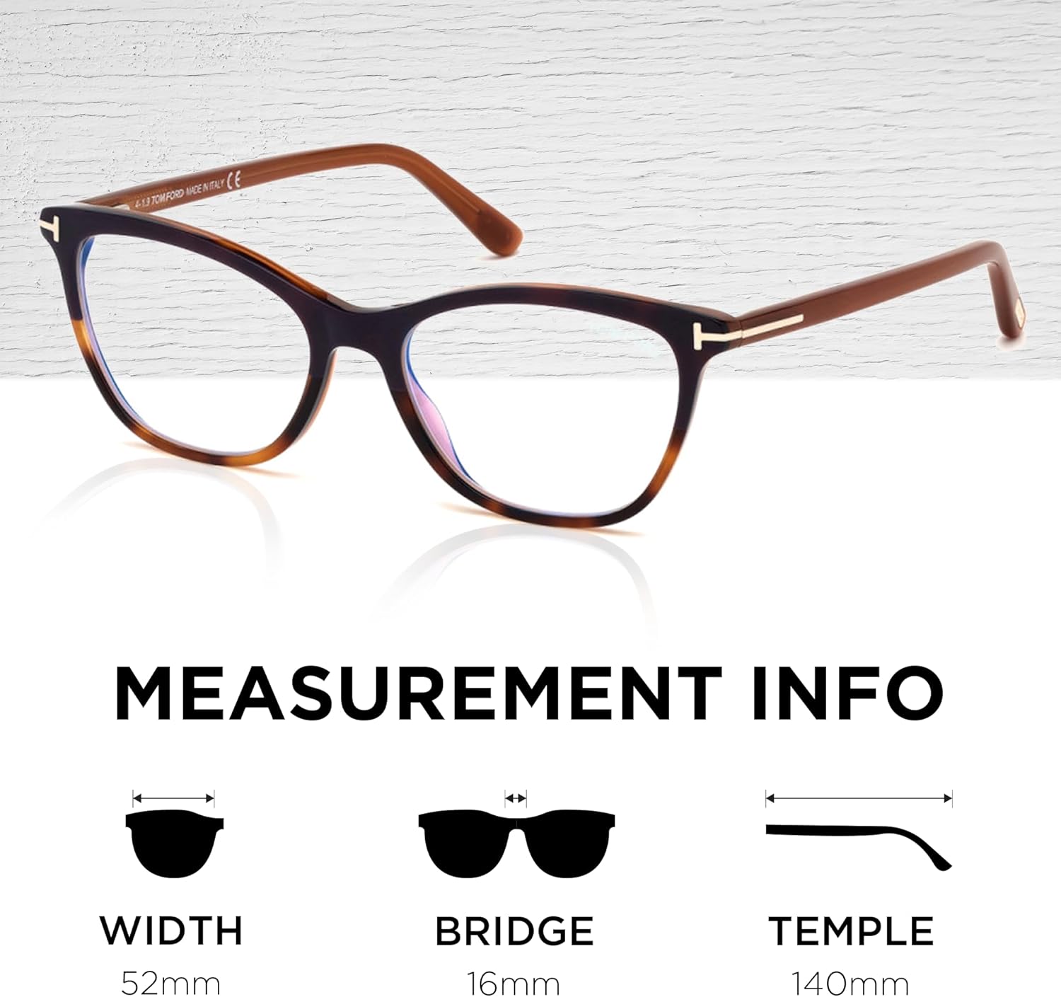 Tom Ford FT5636-B Square Shape Eyeglass Frame With Luxury Eyewear Kit - Image 4