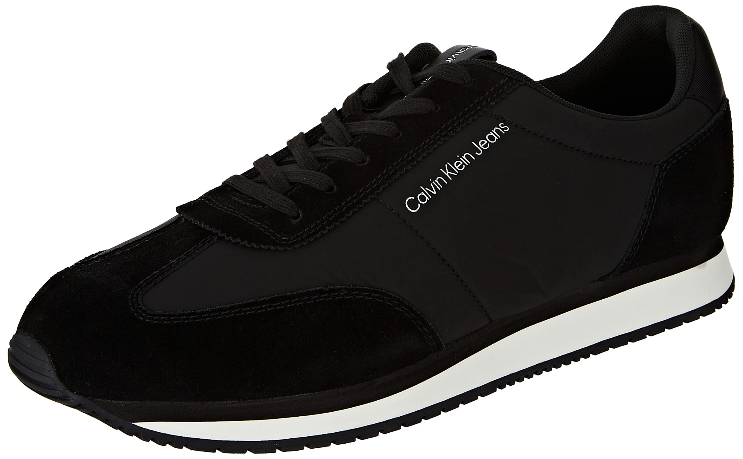 Calvin Klein Jeans Retro Runner Wingtip Mix Ym0ym00620, Zapatilla de Running Hombre