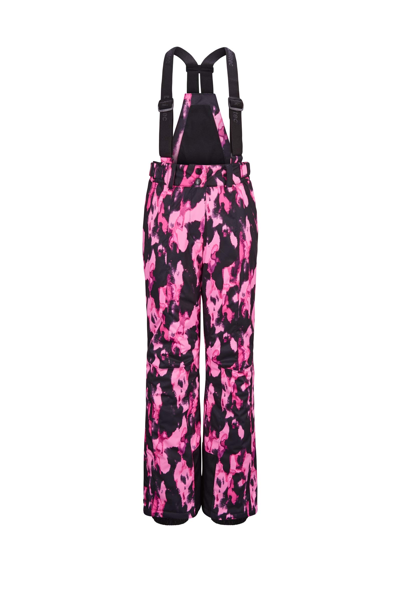 Killtec Girls Snow Pants Flumet GRLS Ski PNTS, Couleur:Neon Pink, Taille:152