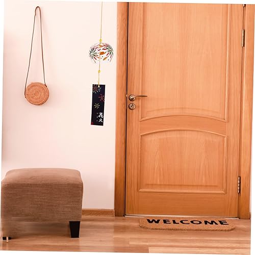 Miniatura 4 de GANAZONO Goblincore Decoración de la habitación Decoración de verano para niñas, carillón de viento japonés, campanillas de viento de vidrio,