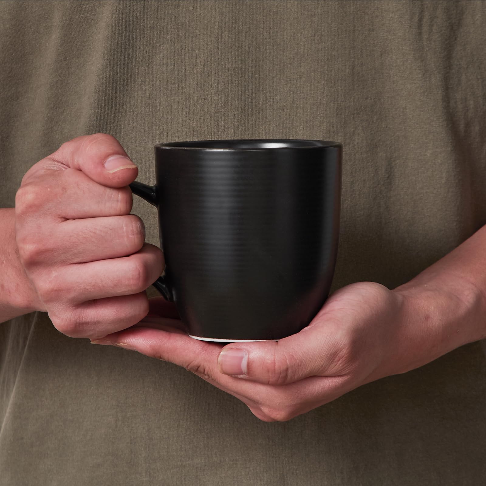 Set Di 6 Tazze Da Colazione In Ceramica Da 510 Ml - Grandi, Colorate, Sicure Per Microonde E Lavastoviglie - GENCYWE