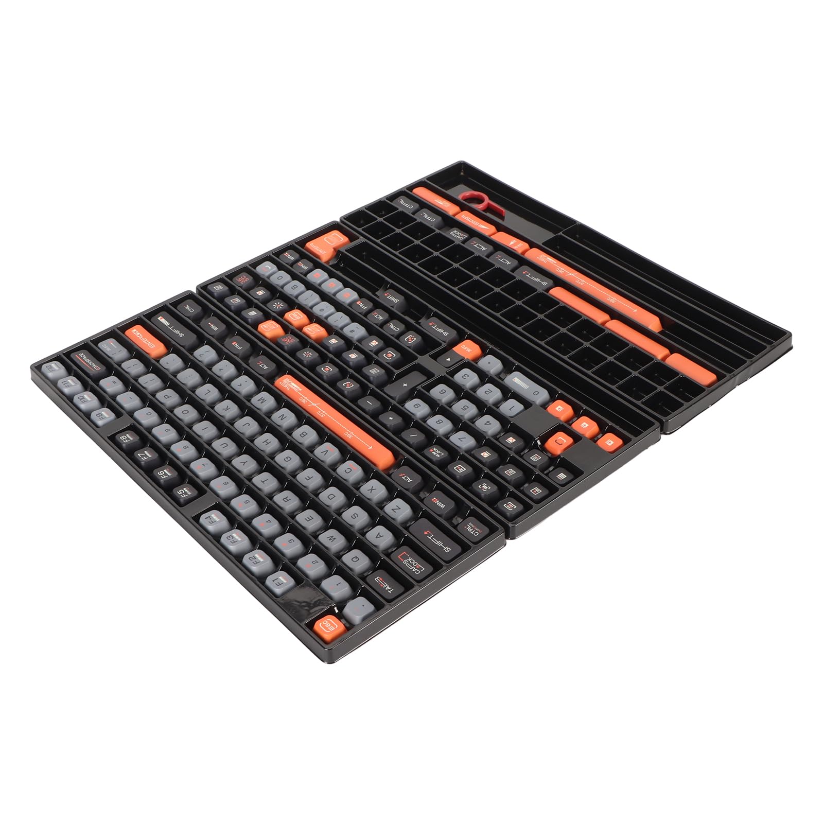 PBT Keycaps XDA Hauteur Cinq Faces Clavier Mécanique Sublimation Thermique 154 Touches