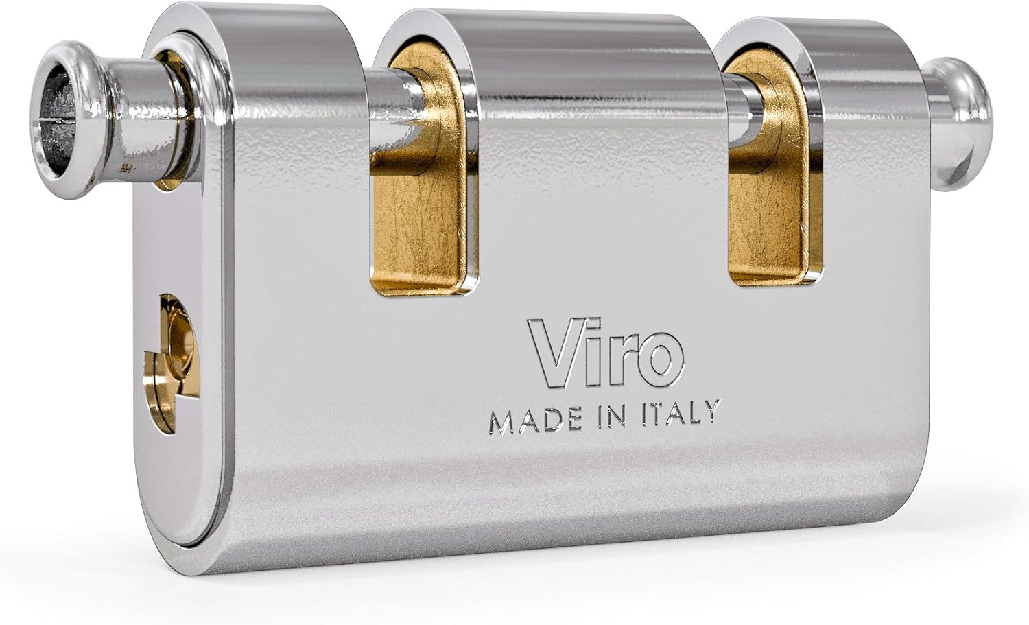 Viro 4125 Panzer 2 Rods, 78 mm Base, Chrome-Plated