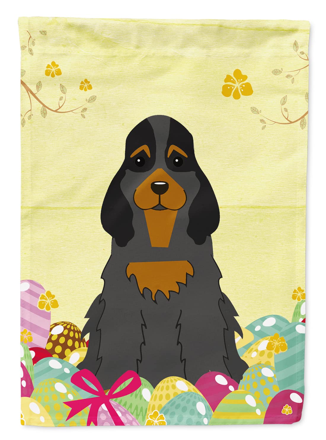 Drapeau de jardin Cocker Spaniel œufs de Pâques Caroline's Treasures