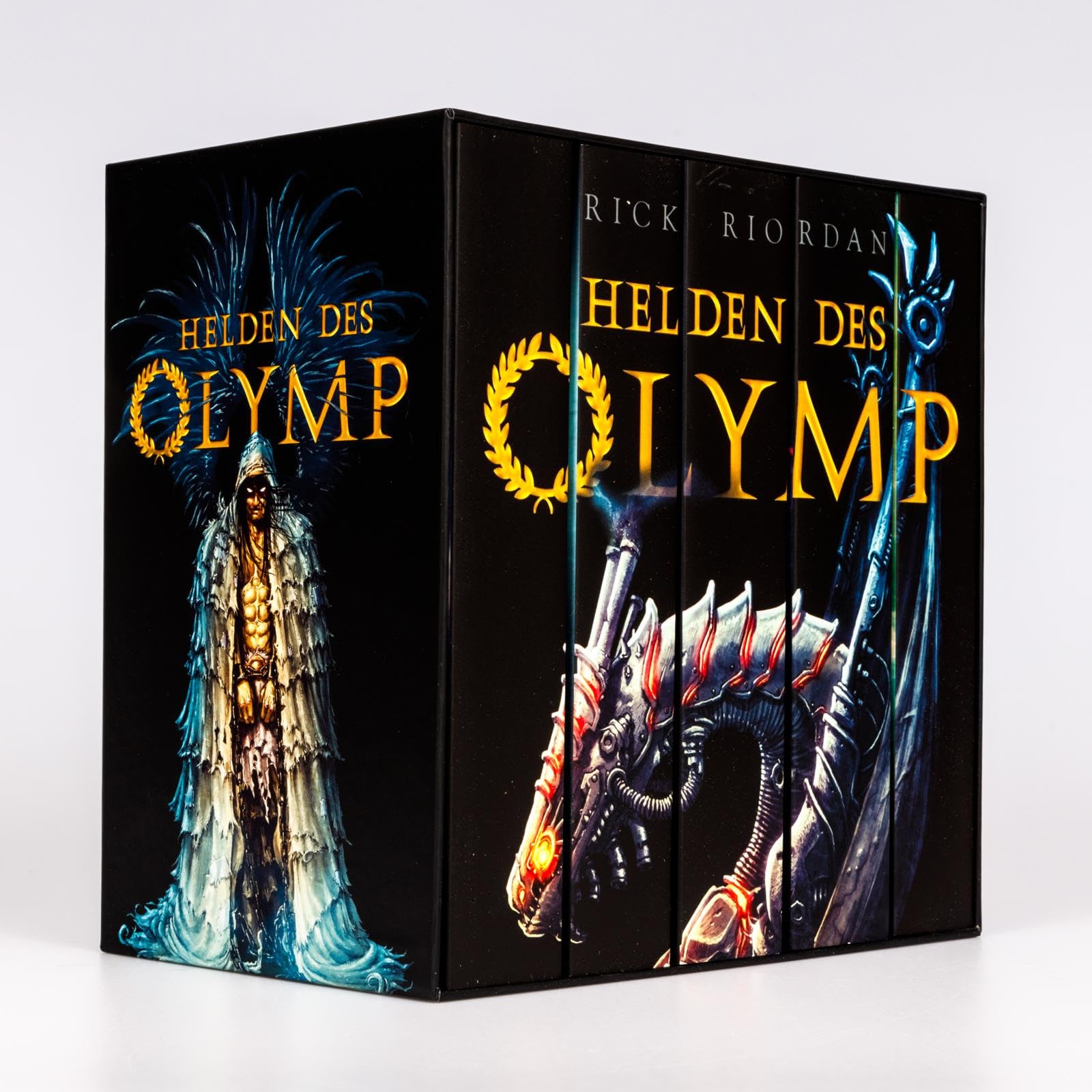 Helden des Olymp: Taschenbuchschuber Bände 1-5: Sieben Jugendliche, griechische Mythen und eine Prophezeiung – actionreiche Fantasy ab 12 Jahren