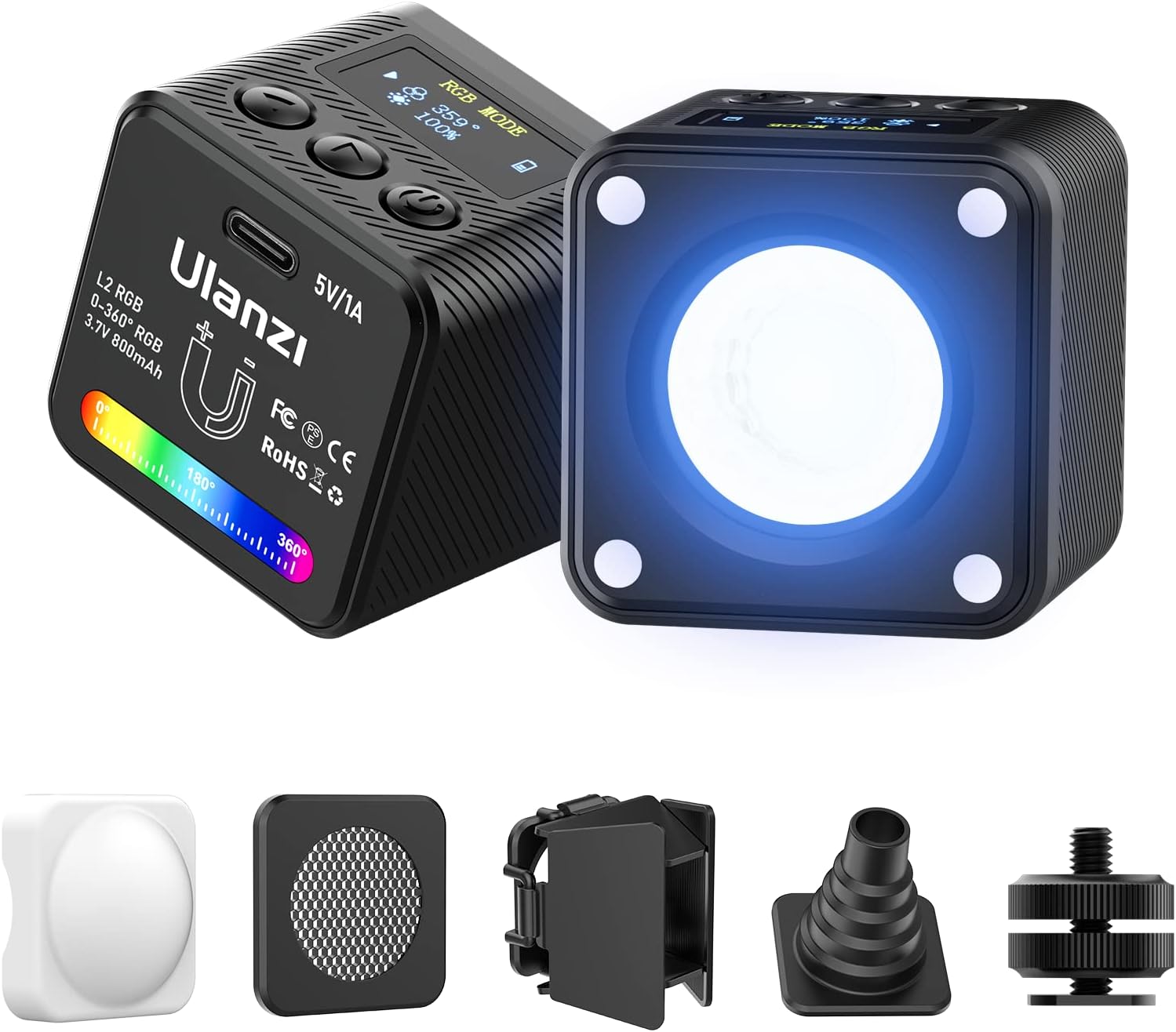 Lampe LED Magnétique Sans Fil - Contrôle Par Aimant, Couleurs Changeantes, Arrêt Automatique, Avec Batterie