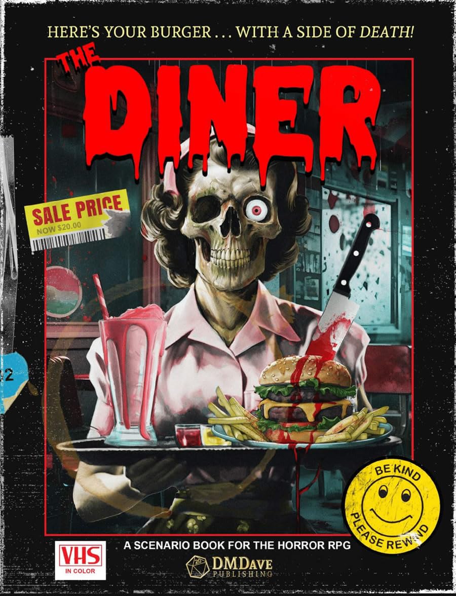 The Diner: A Scenario Book for the Horror RPG (Horror Roleplaying Game)