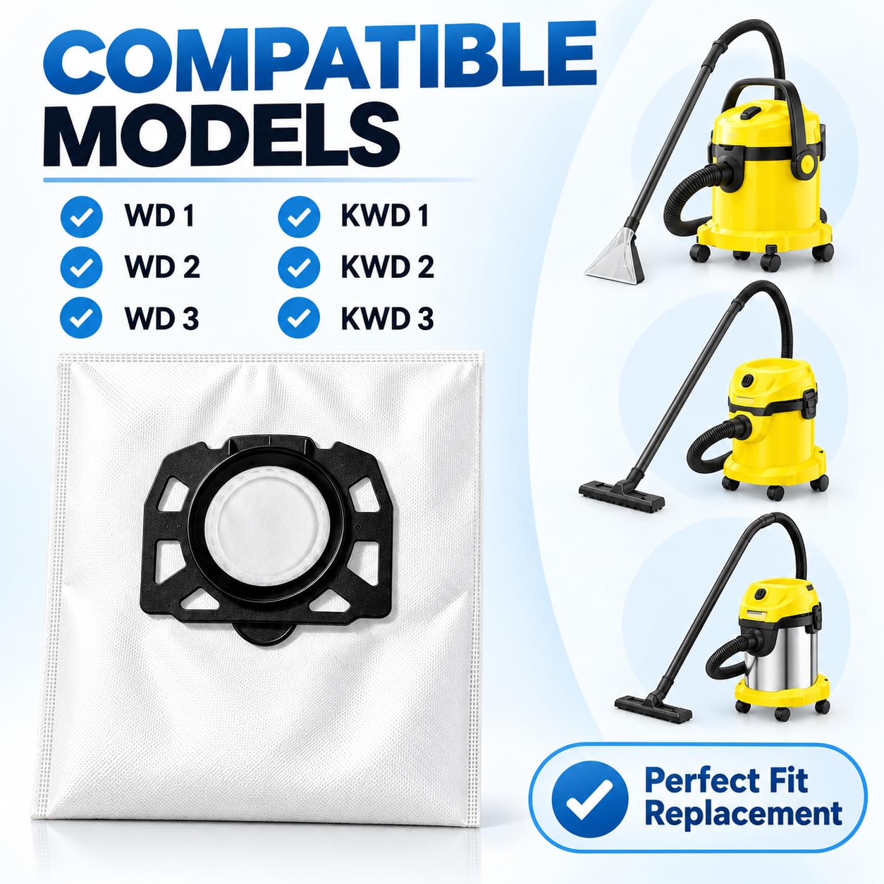 Bolsas, para Karcher KWD 6 for 2.863-006.0
