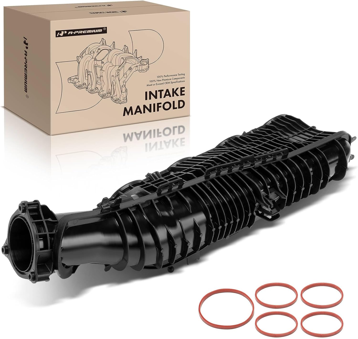 A-Premium Intake Manifold Compatible with Mini Cooper 2014-2019, Cooper Clubman 2016-2019, Cooper Countryman 2017-2019 & BMW X1 2016-2019, X2 2018-2019, 2.0L, Replace# 11617617500