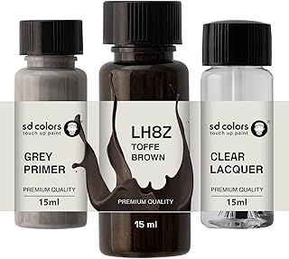 SD COLORS TOFFE BROWN LH8Z H8Z 4Q - Pintura para retocar (15 ML), color marrón