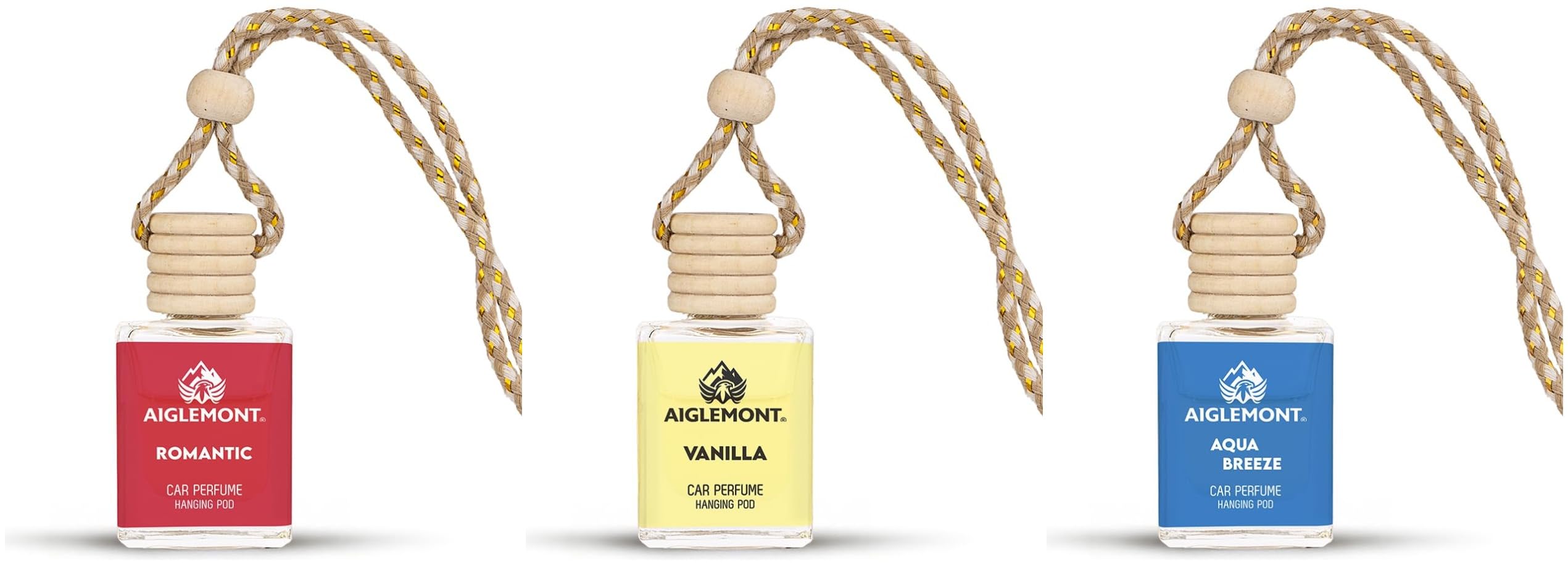Car Perfumes combos | Romantic, Vanilla& Aqua Breeze| Combo of 3 | 10 ml Each-image-33