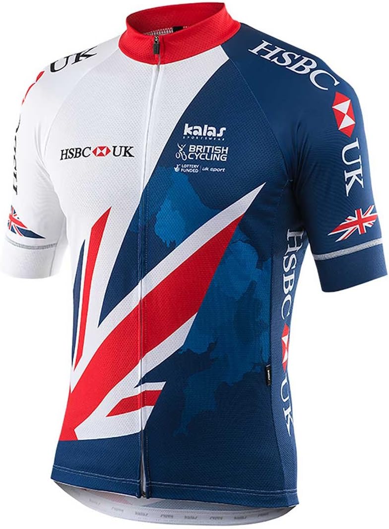 Kalas Evans Cycles Mens British Cycling Short Sleeve Elite Replica Jersey XL