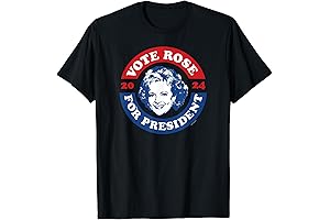 Rose Golden Girls - Vote Rose For President 2024 T-Shirt