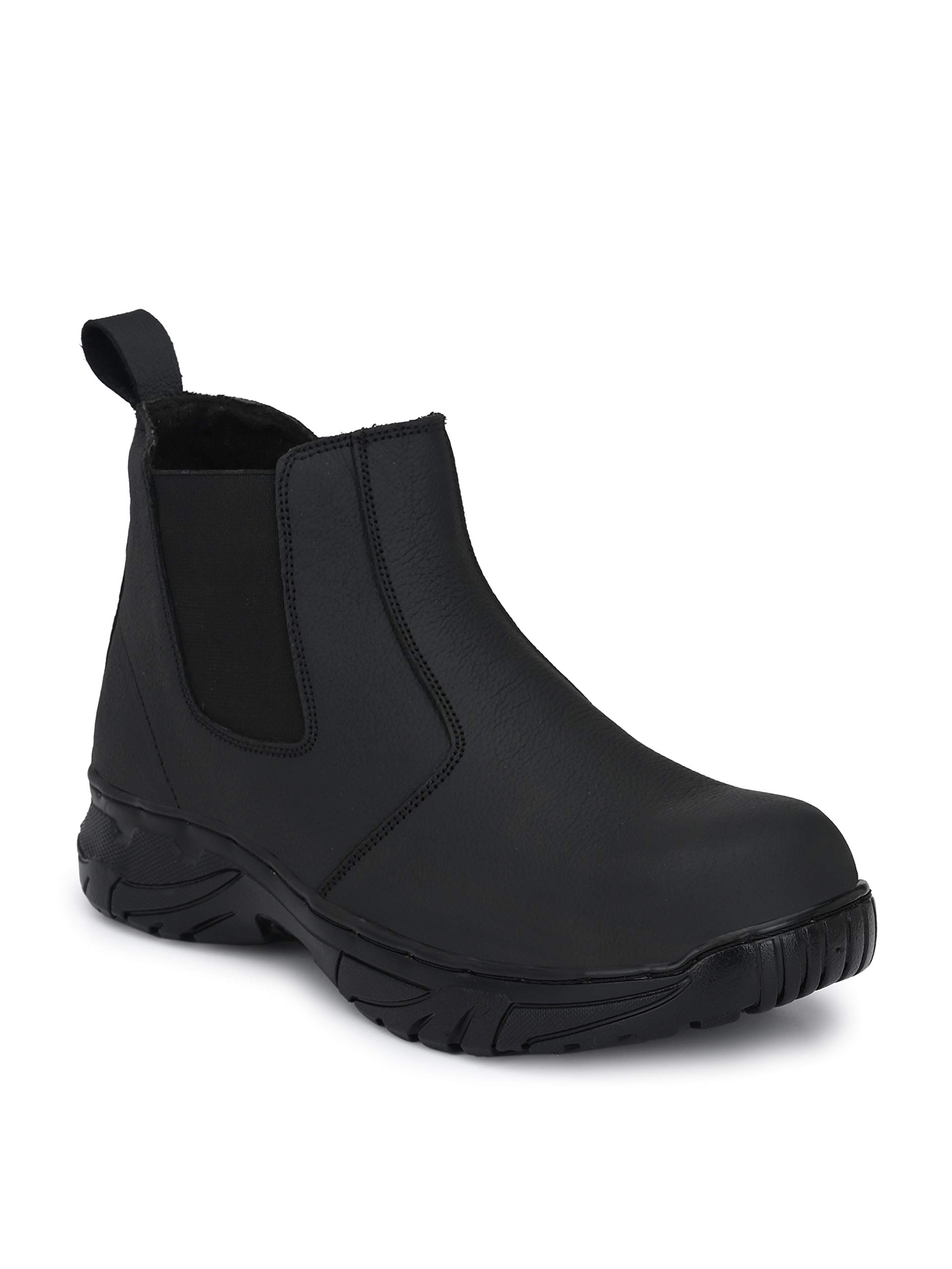 Eego Italy Steel Toe Genuine Leather Safety Shoes - SS-81-8 Black (B085PSXG32) Amazon Price History, Amazon Price Tracker