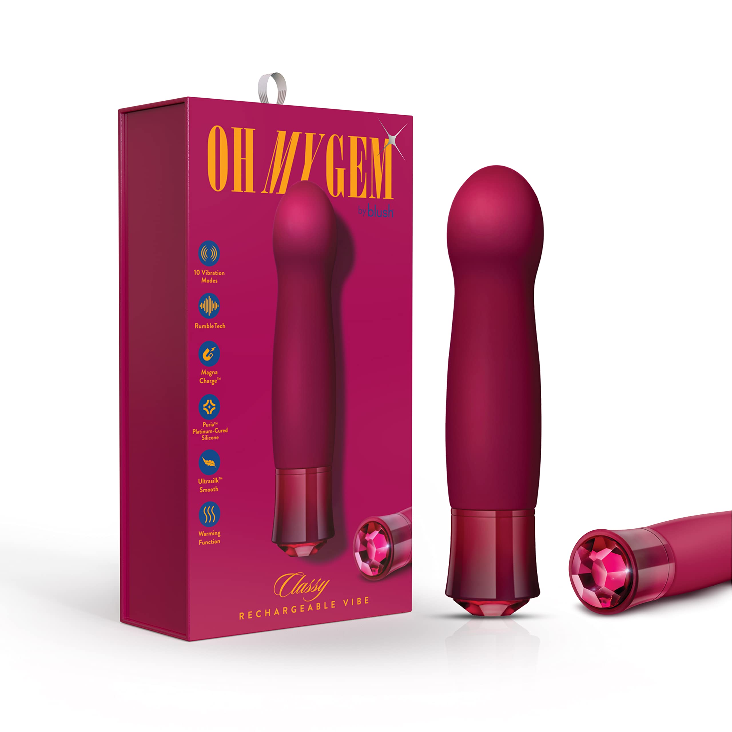 Amazon.com: Blush Oh My Gem 5.5" Warming Bullet Vibrator Sex Toy - 10 Mode G Spot Vibrator & Clitoral Stimulator - Waterproof Rechargeable Silicone Nipple Massager Adult Sex Toys for Women & Amazon.com: Blush Oh My Gem 5.5" Warming Bullet Vibrator Sex Toy - 10 Mode G Spot Vibrator & Clitoral Stimulator - Waterproof Rechargeable Silicone Nipple Massager Adult Sex Toys for Women &