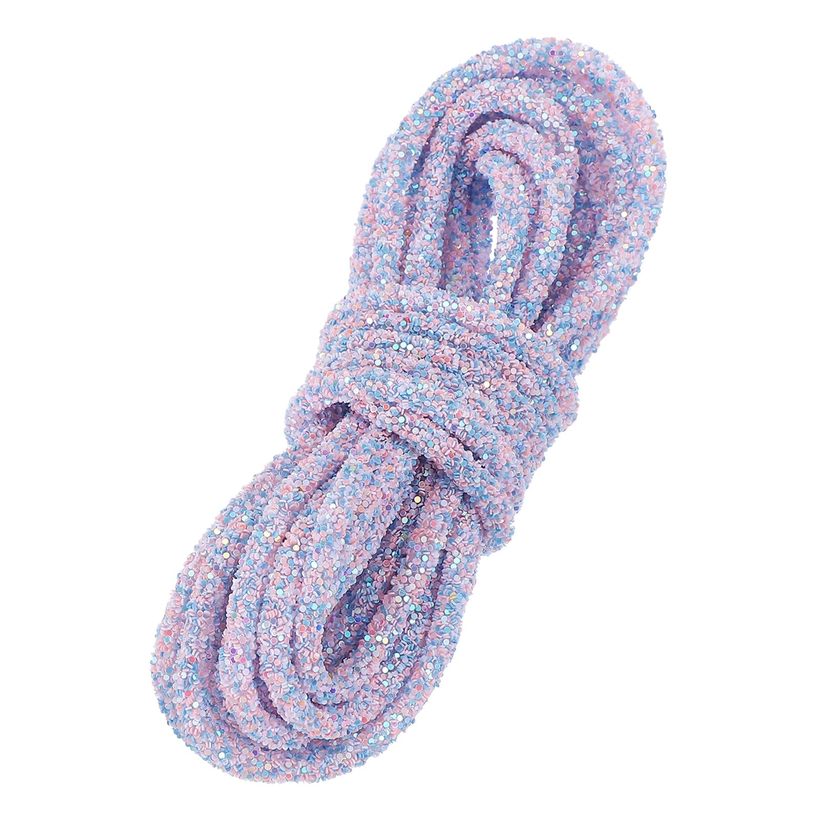 Cordón de lentejuelas de 6mm para decorar zapatos y ropa sin coser demasiado