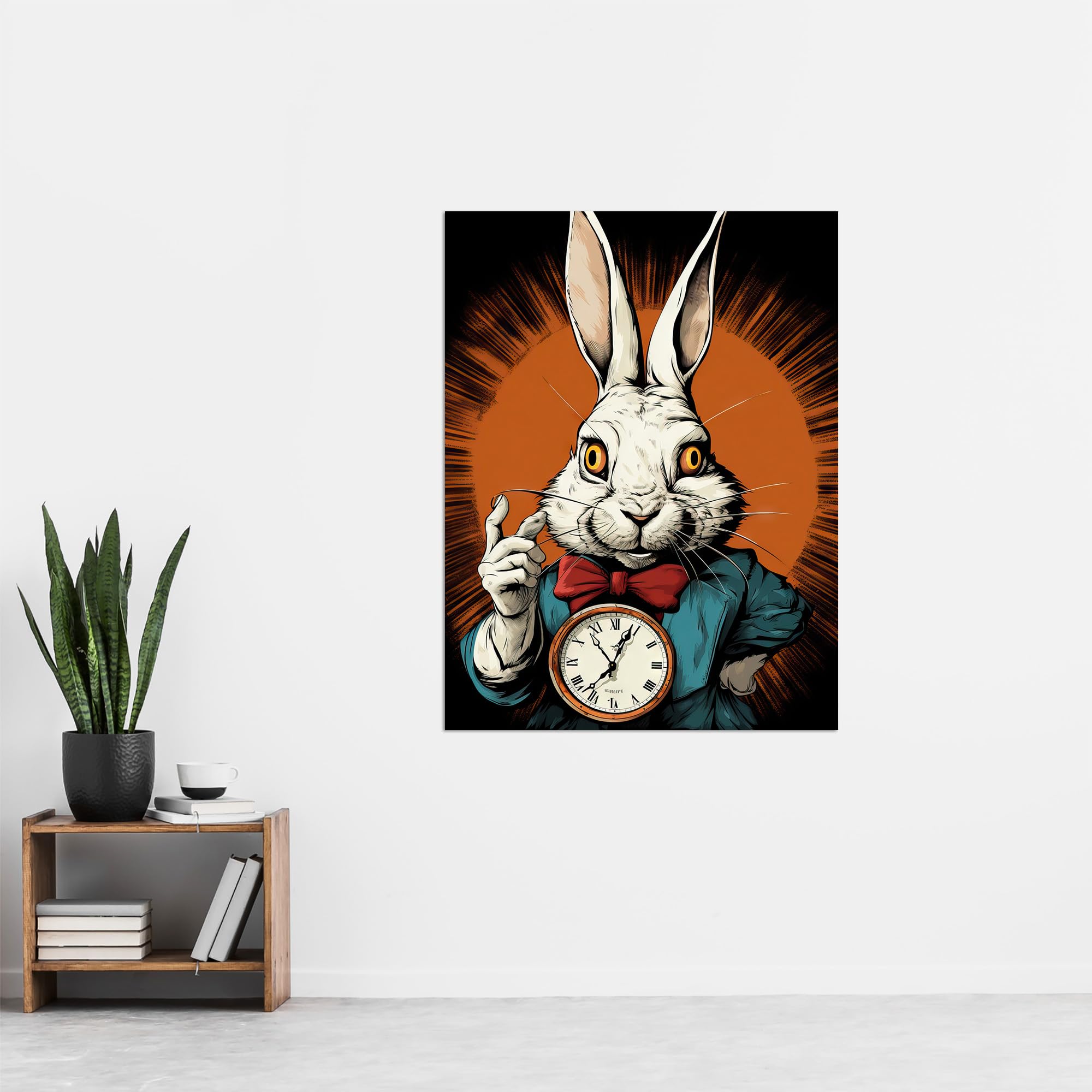 Alice In Wonderland White Rabbit Time