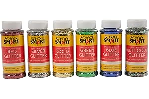 School Smart Craft Glitter Multipack