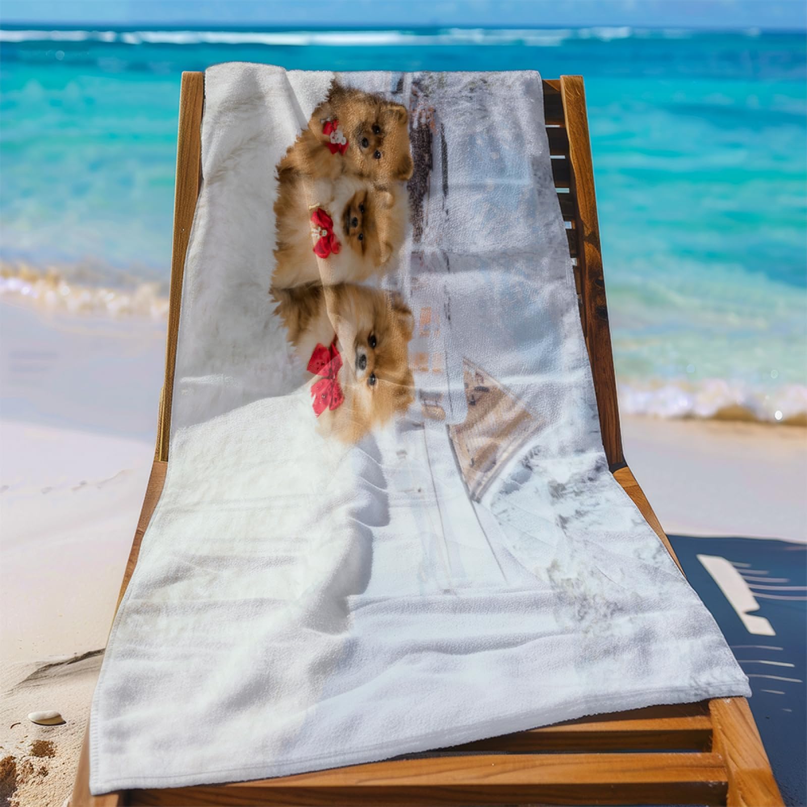 Serviette de Plage Drap de Plage xxl Serviette de Bain Piscine Beach Towel