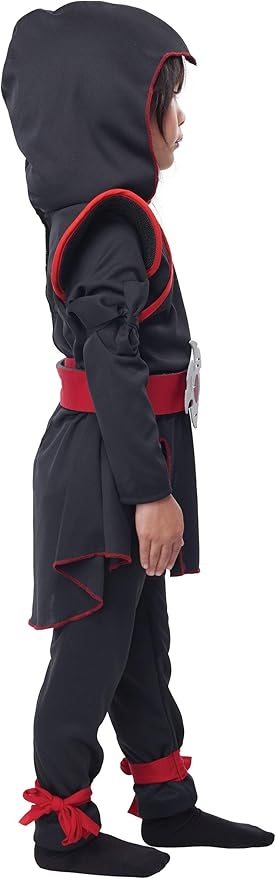 Disfraz Lil' Ninja Girl Niña Mediano - California Costumes miniatura 3