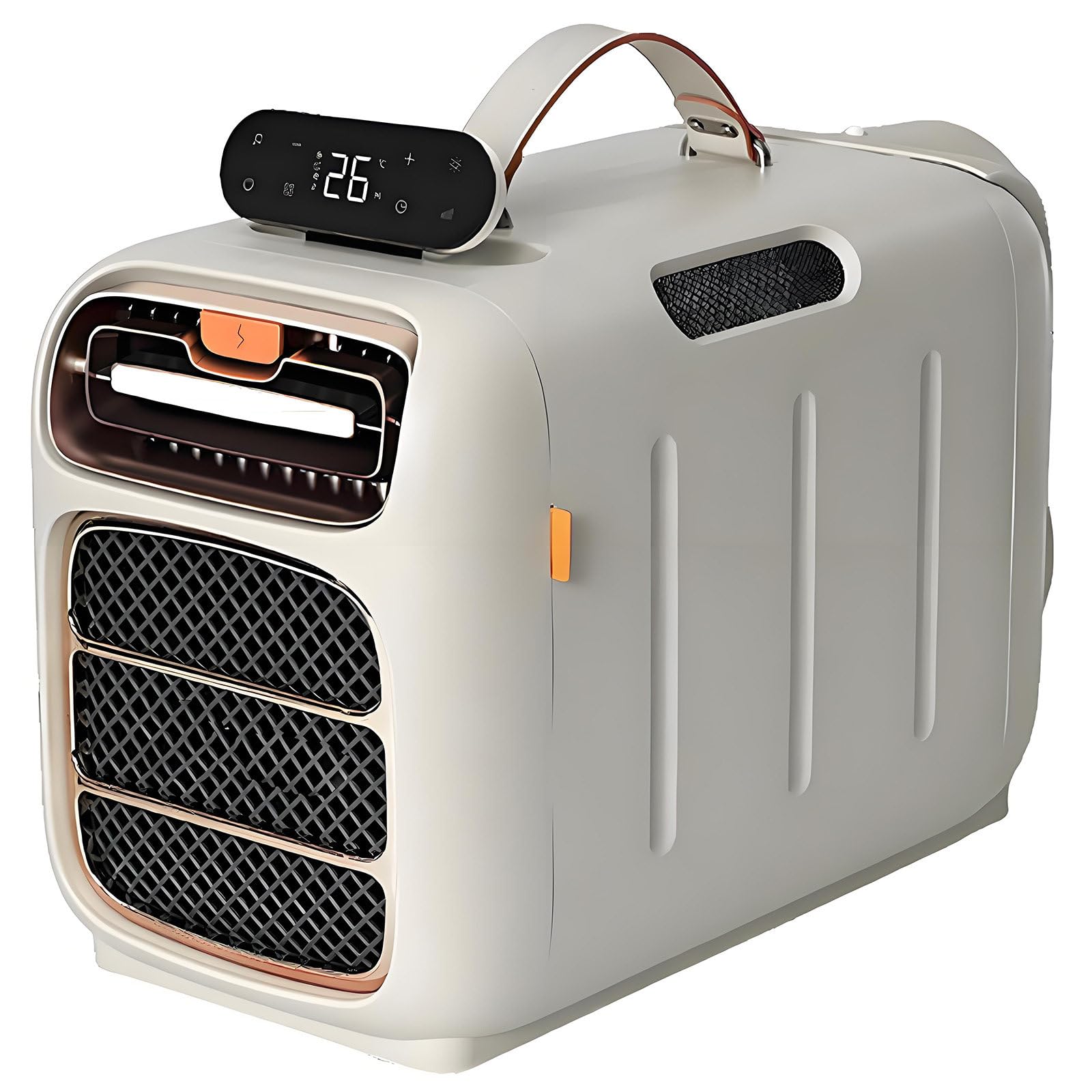 GUTYGIO Portable Outdoor Air Conditioner, 5121 BTU Fast Cooling & Heating, 3 Adjustable Wind Speeds,for RV, Caravan, Motorhome & Truck Refrigeration&heating