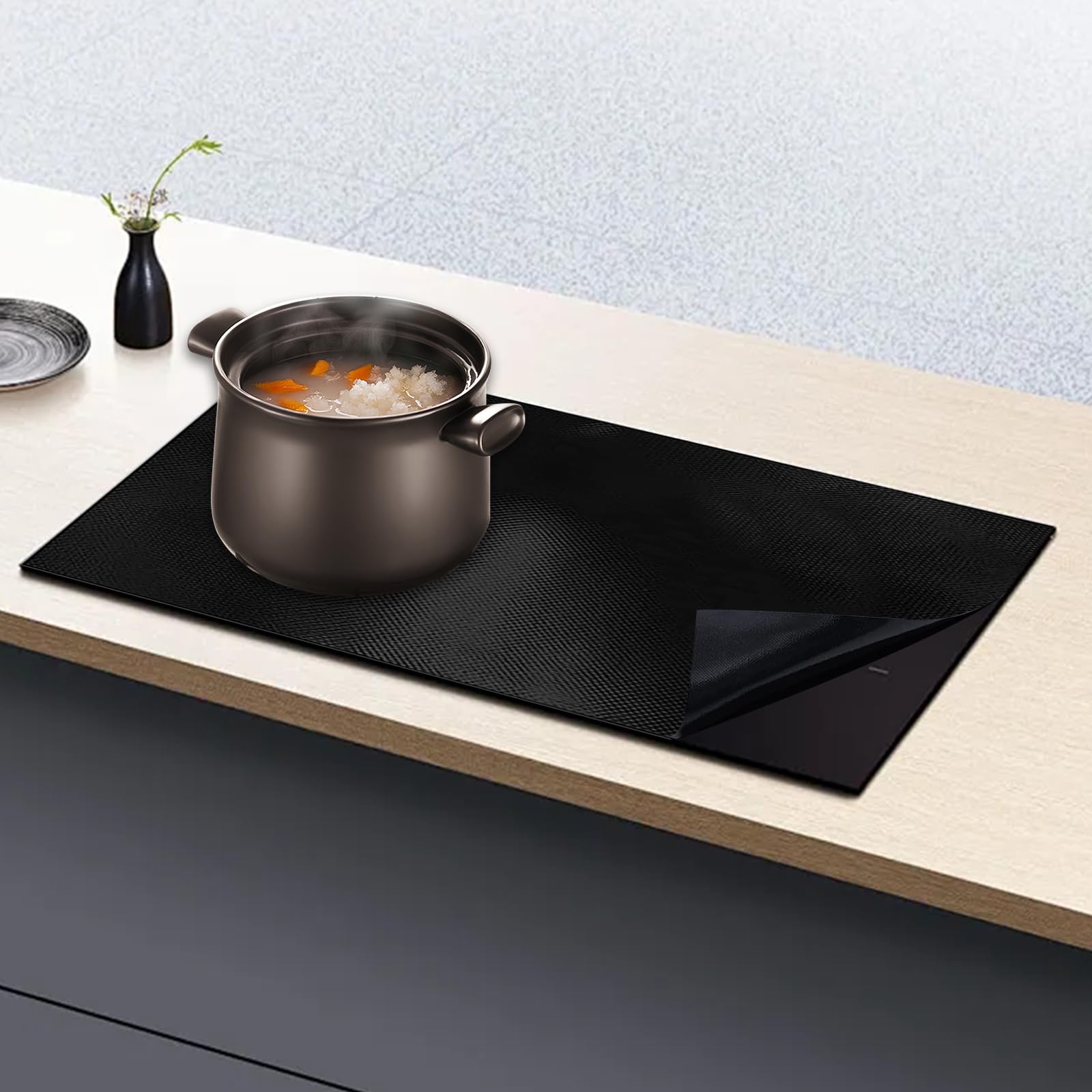 Tappetino In Silicone Per Piano Cottura A Induzione | 3 Pezzi, Antiscivolo, Resistente Al Calore Fino A 250°C