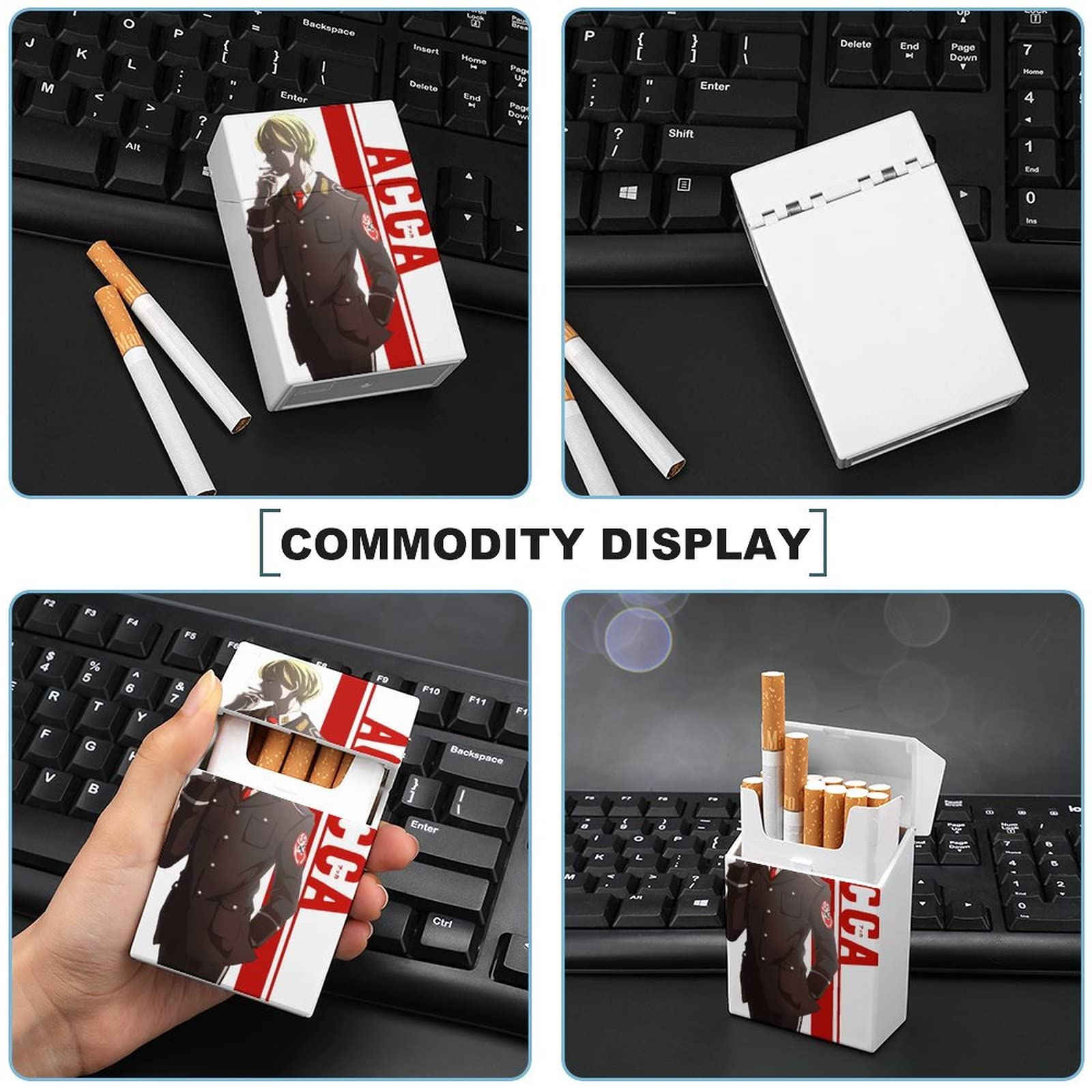 Amazon | Acca13区監察課 タバコケース 軽量 シガレットケース