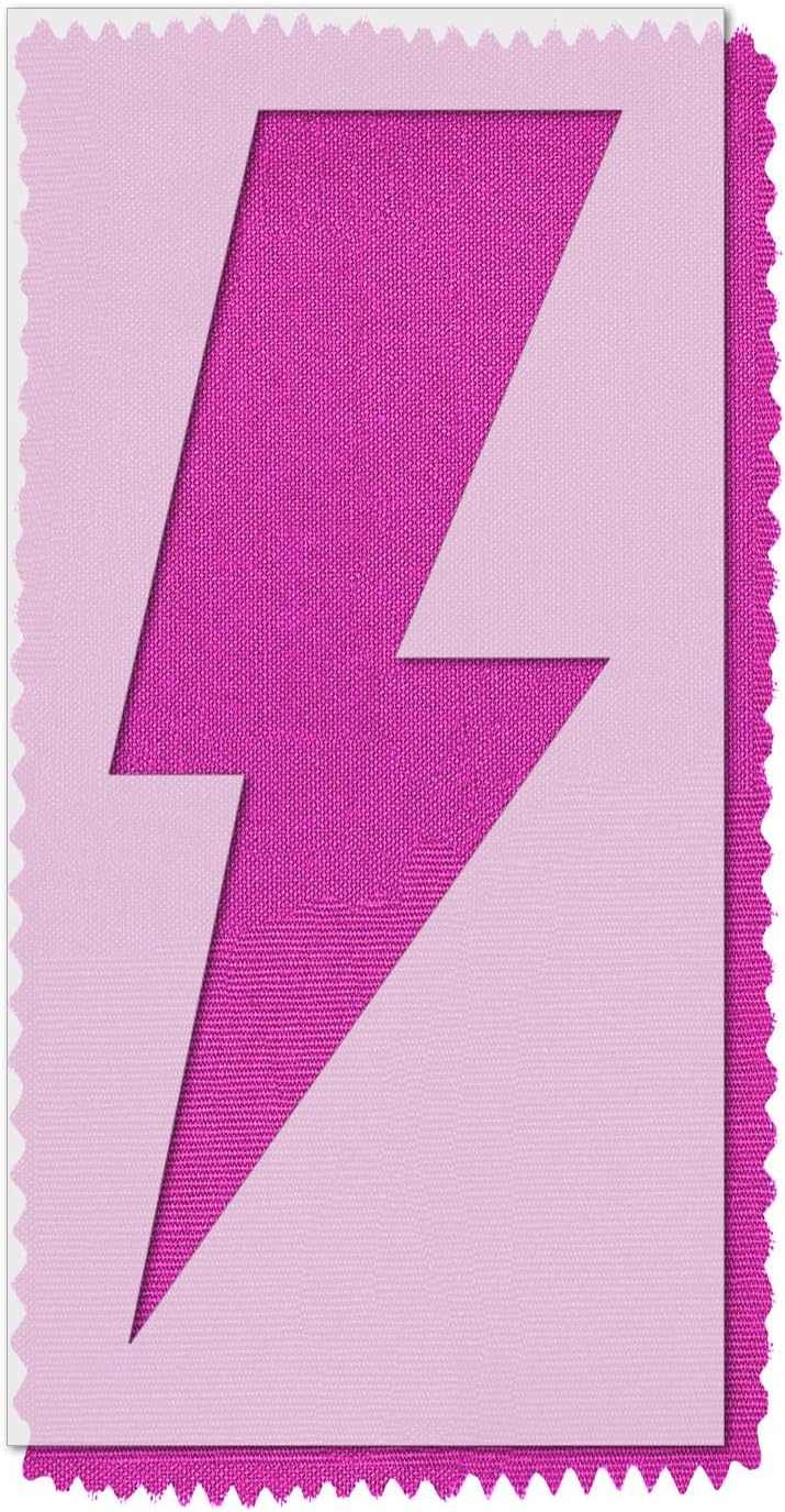 Stencil Stop Lightning Bolt Stencil - 7.5 x 18 inches - Reusable Stencils for Painting on Wood, Walls, Fabric & Rocks - Durable 14 Mil Mylar Plastic for DIY Crafts & Art Projects
