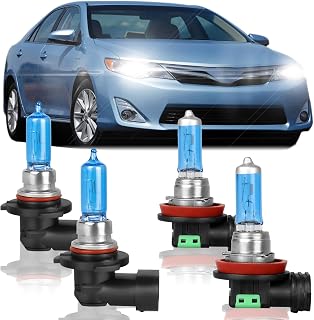 Fit Camry Halogen Headlight Bulb Replacement Kit