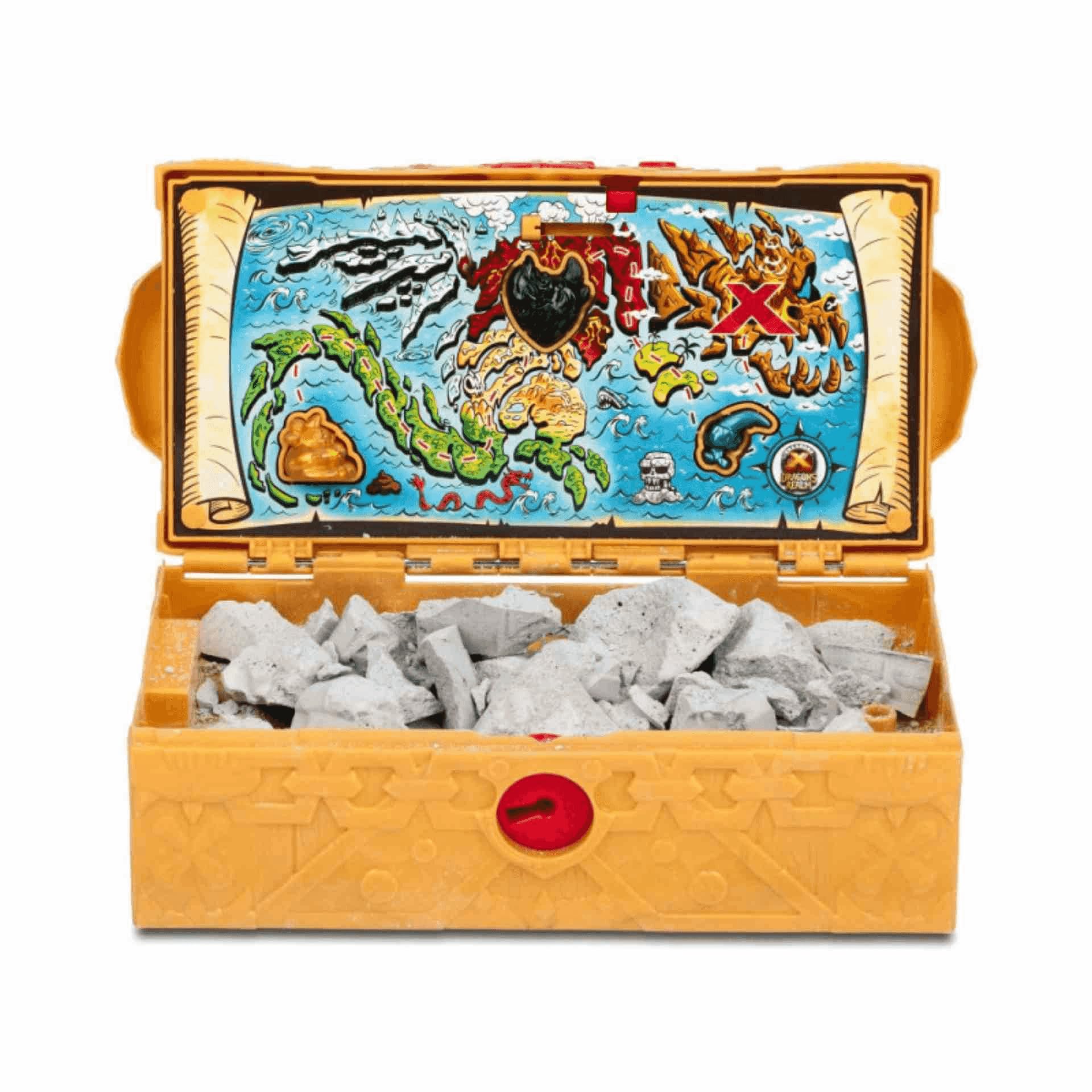 Treasure X Figura Cofre del Dragón