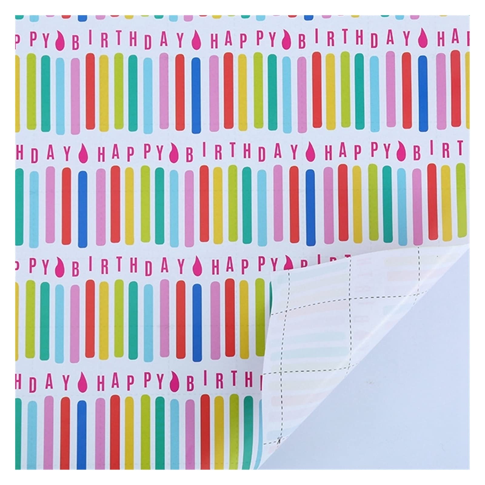 Zestaw 6 arkuszy papieru do pakowania, na papier do pakowania urodzinowego, papier do pakowania prezentów, papier do pakowania prezentów (Color : Blue2, Size : 19.68 * 27.56in)