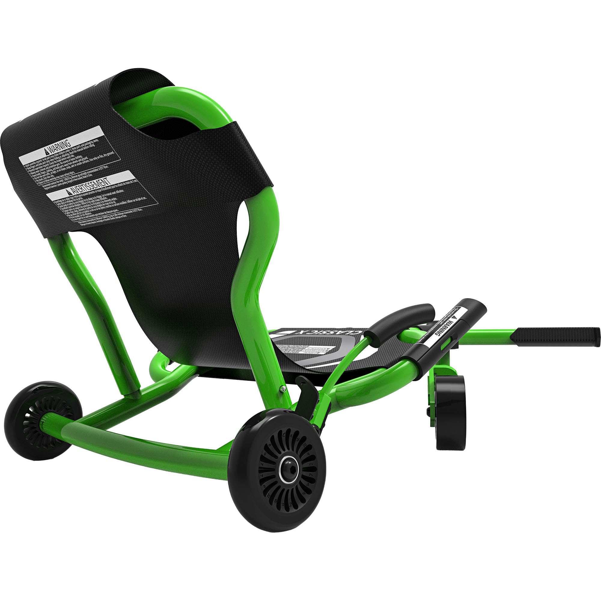 EzyRoller Classic X Go Kart Drift Trike para niños de 4 a 14 años | Triciclo Gokart hasta 70 kg | Vehículos Infantiles para Exteriores 1 Plaza, Capacidad de Carga hasta 70 kg (Verde)
