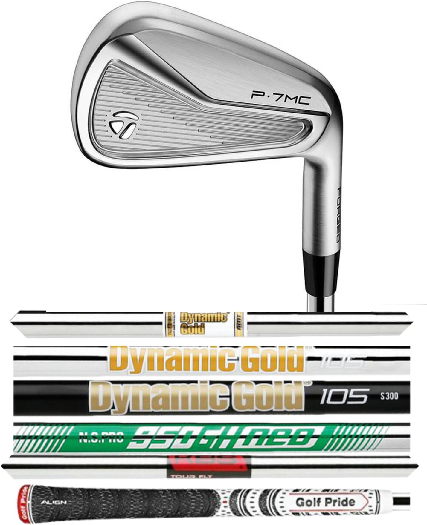 Build a Custom TaylorMade P7MC アイアンまたはウェッジ