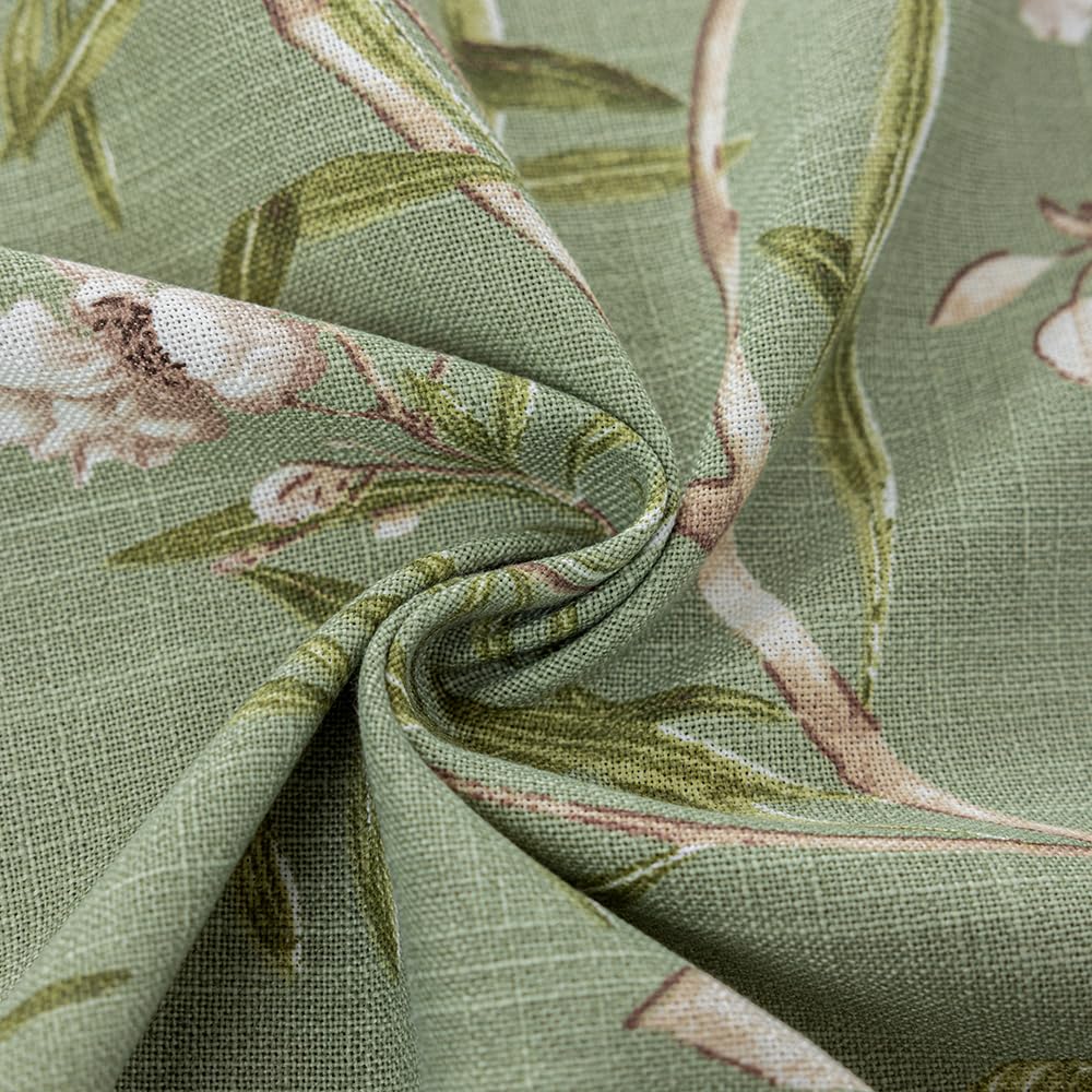 鳥柄　緑　カーテン2枚 71p9DqdB1DL._AC_UF350,