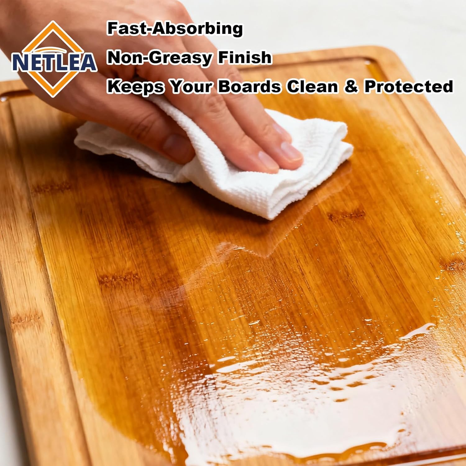 Mineral Oil for Cutting Boards, 12oz Food Grade Wood & Butcher Block Conditioner-Food Safe Mineral Oil for Wooden & Bamboo Cutting Boards, Countertops, Knives - Also for Marble & Soapstone