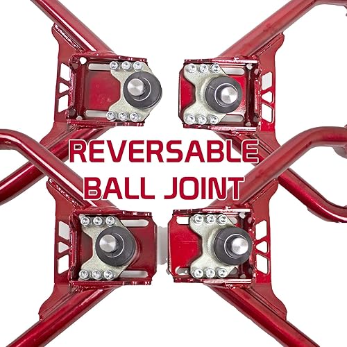 Miniatura 6 de Godspeed AK-131-A Brazos delanteros curvados ajustables con rótulas, juego de 2, compatible con Nissan 370Z (Z34) 2009-21