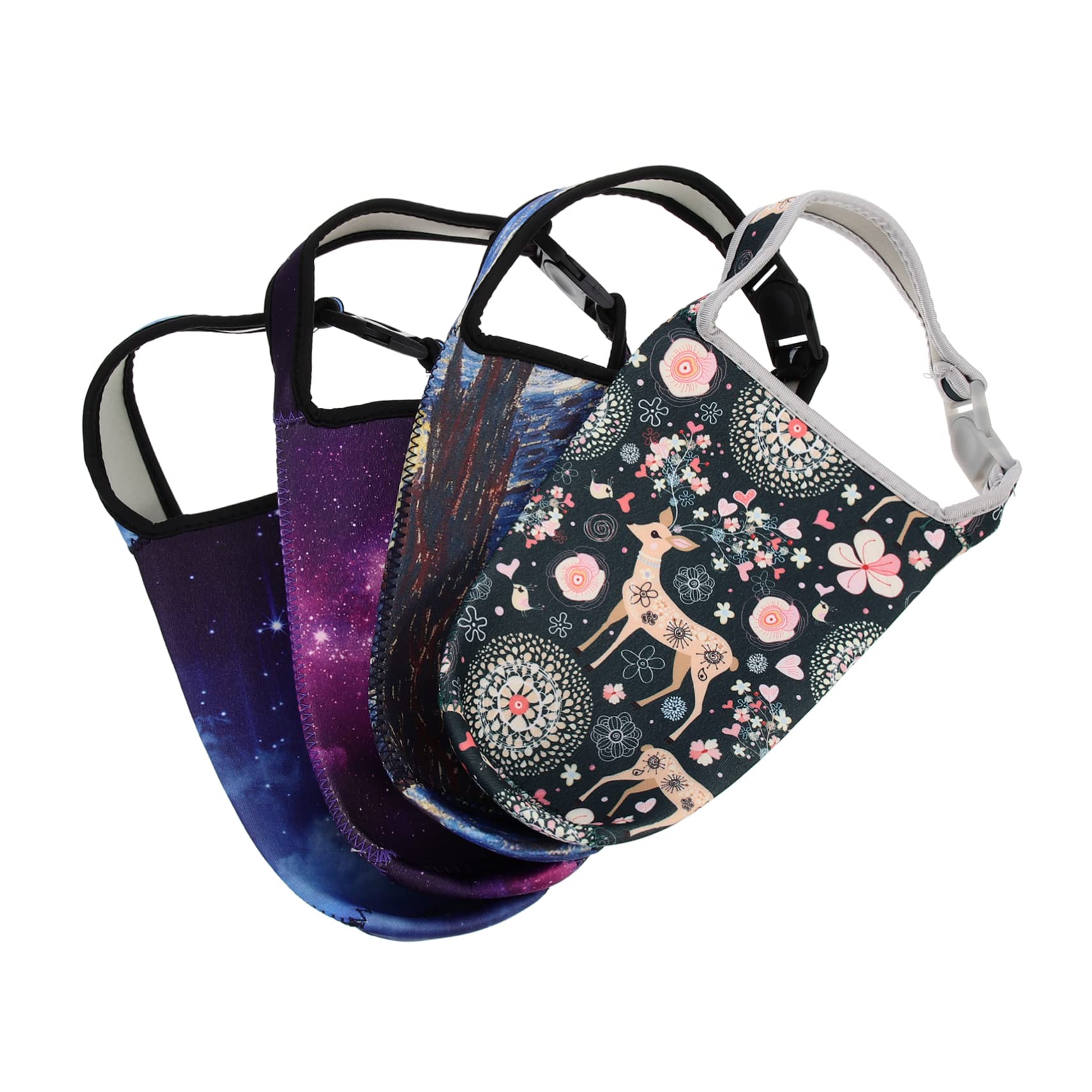 BESPORTBLE Borsa in Neoprene Tazze da caffè Coperchio della Tazza di caffè Borse Termiche Sacchetti Termici Borraccia Pieghevole Manicotti Isolanti per Bottiglie Maniche Coibentate