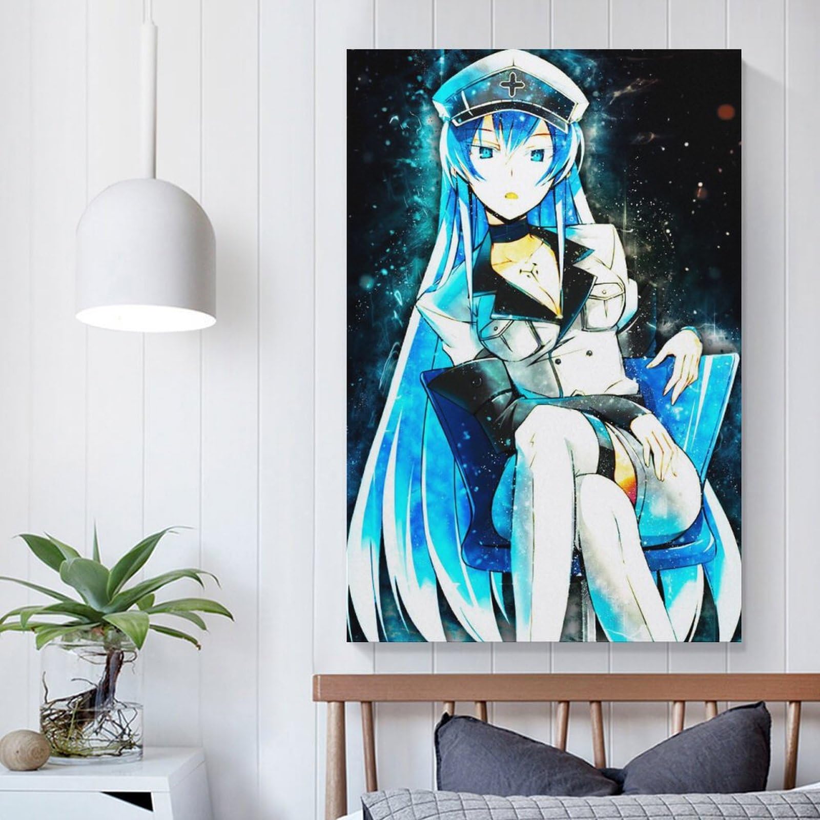 Amazon.co.jp: アカメが斬る エスデス アニメ アート HD ポスター 壁画