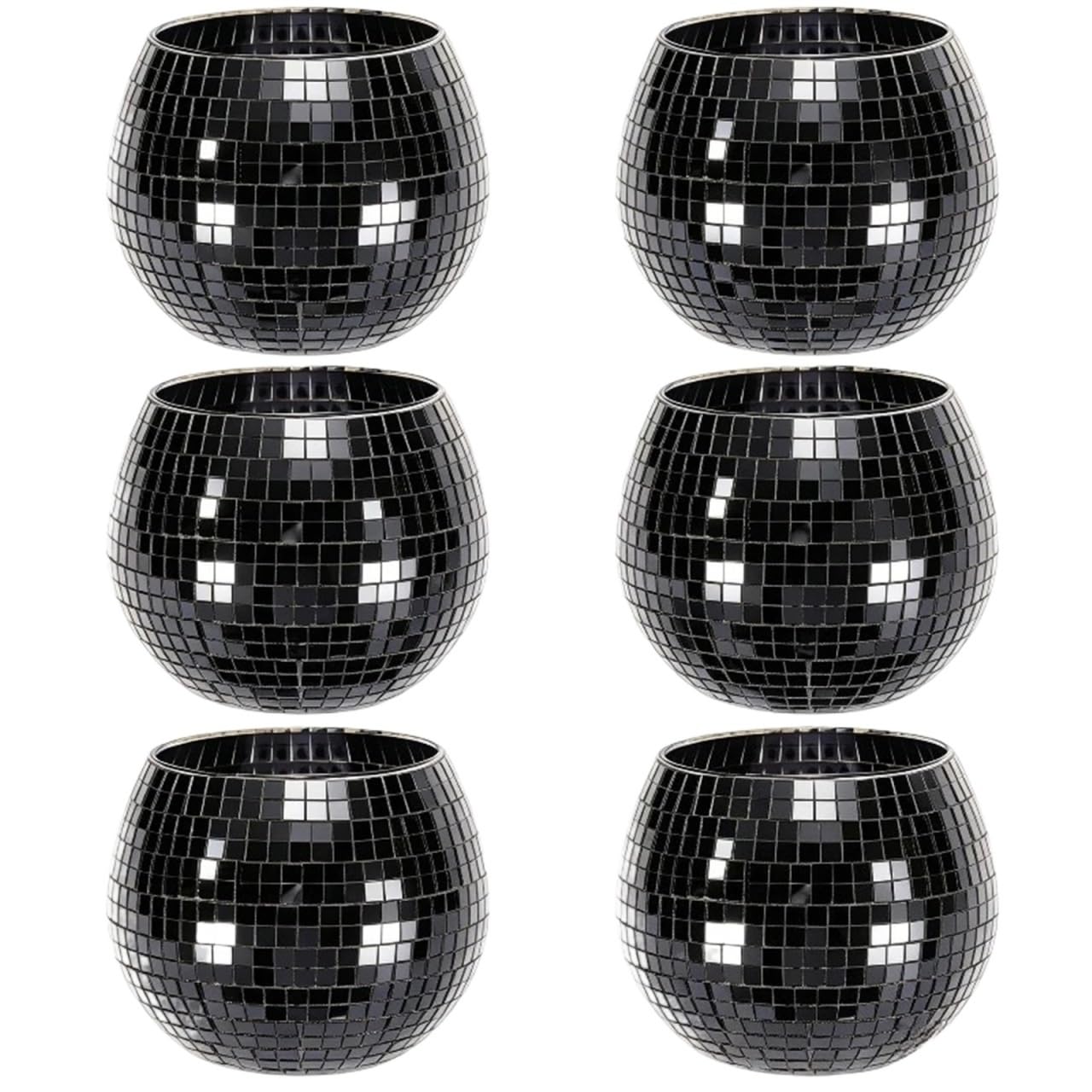 Disco Vase 6pcs Disco Ball Vase