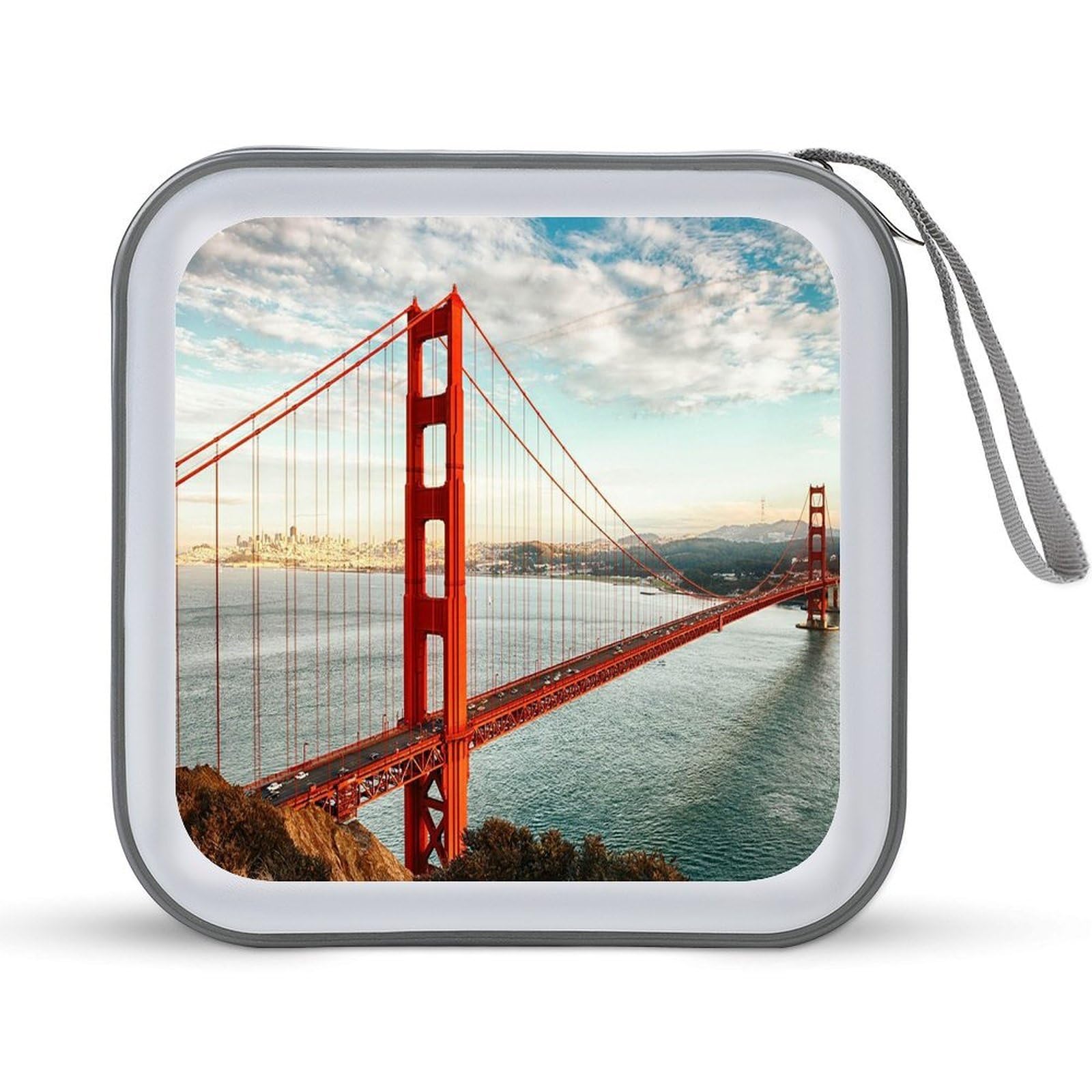 Carpeta de almacenamiento para DVD ideal para viajes largos en coche y mudanzas de oficina