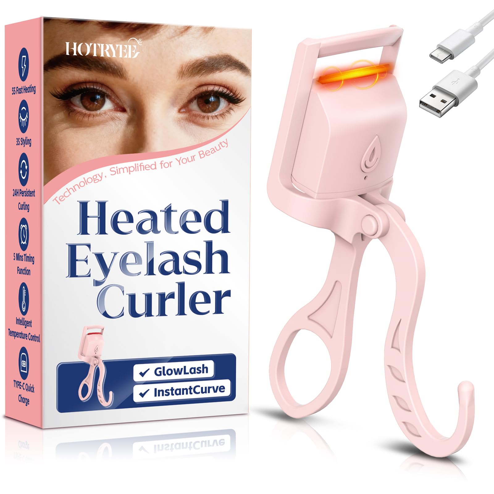 Microfiber Towel set for Heated Eyelash Curler product research image