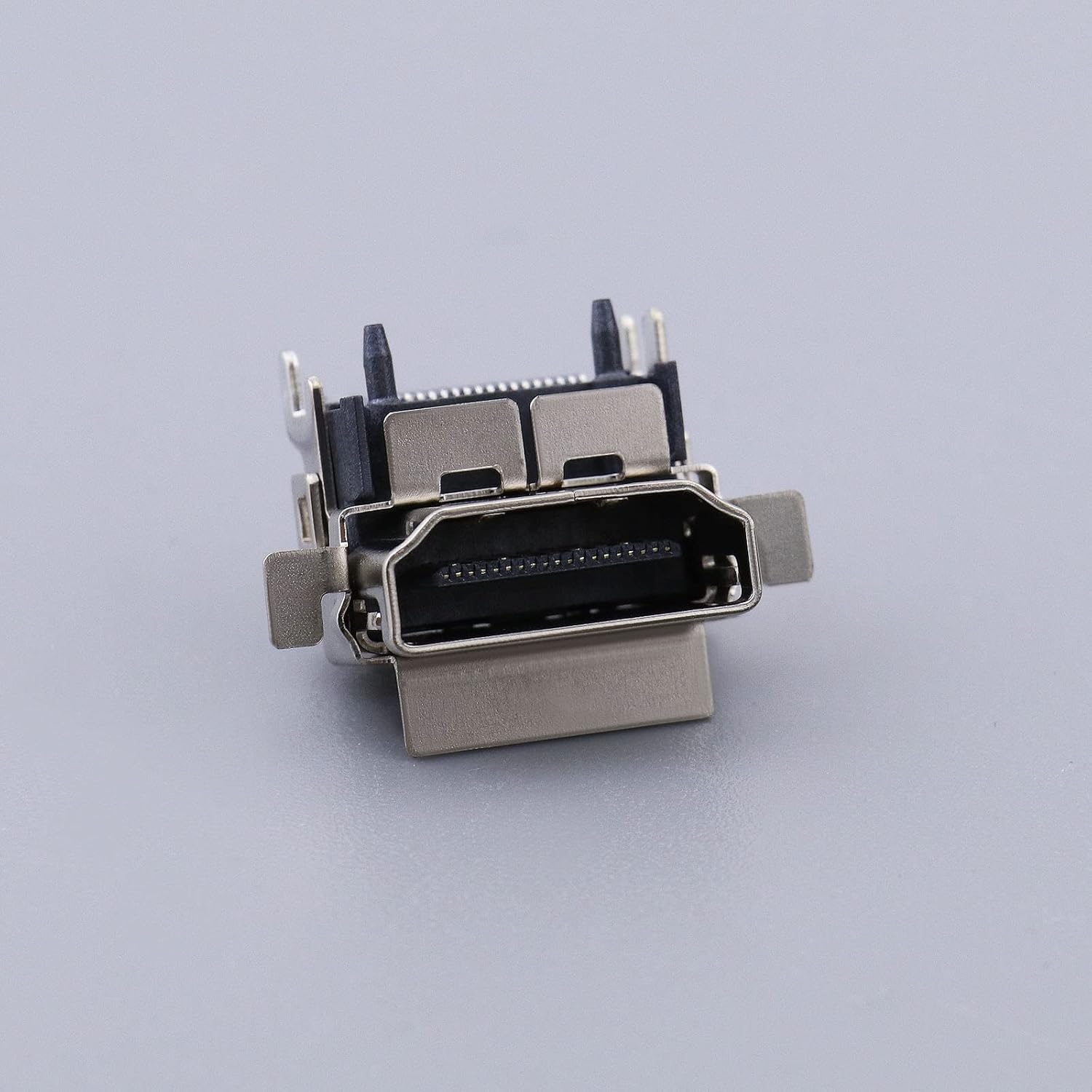 2 x HDMI Port Sockets Compatible with Xbox One S Only HDMI Port Jack Interface Connector Replacement Aluminium