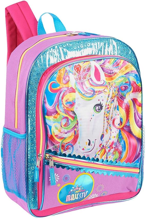 lisa frank clear backpack