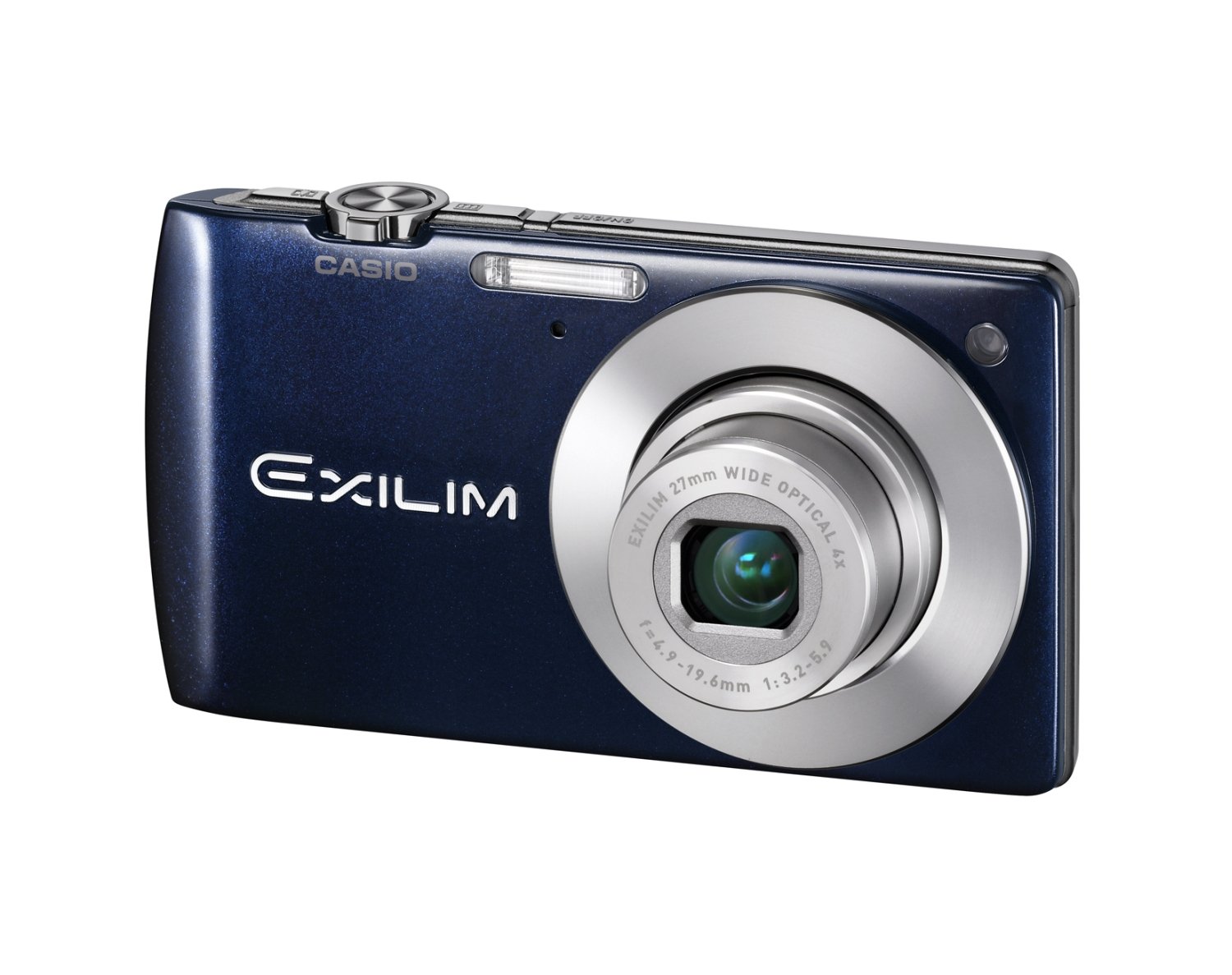 Casio Exilim EX-S200 Digital Camera - Blue (14.1MP, 4x Optical 