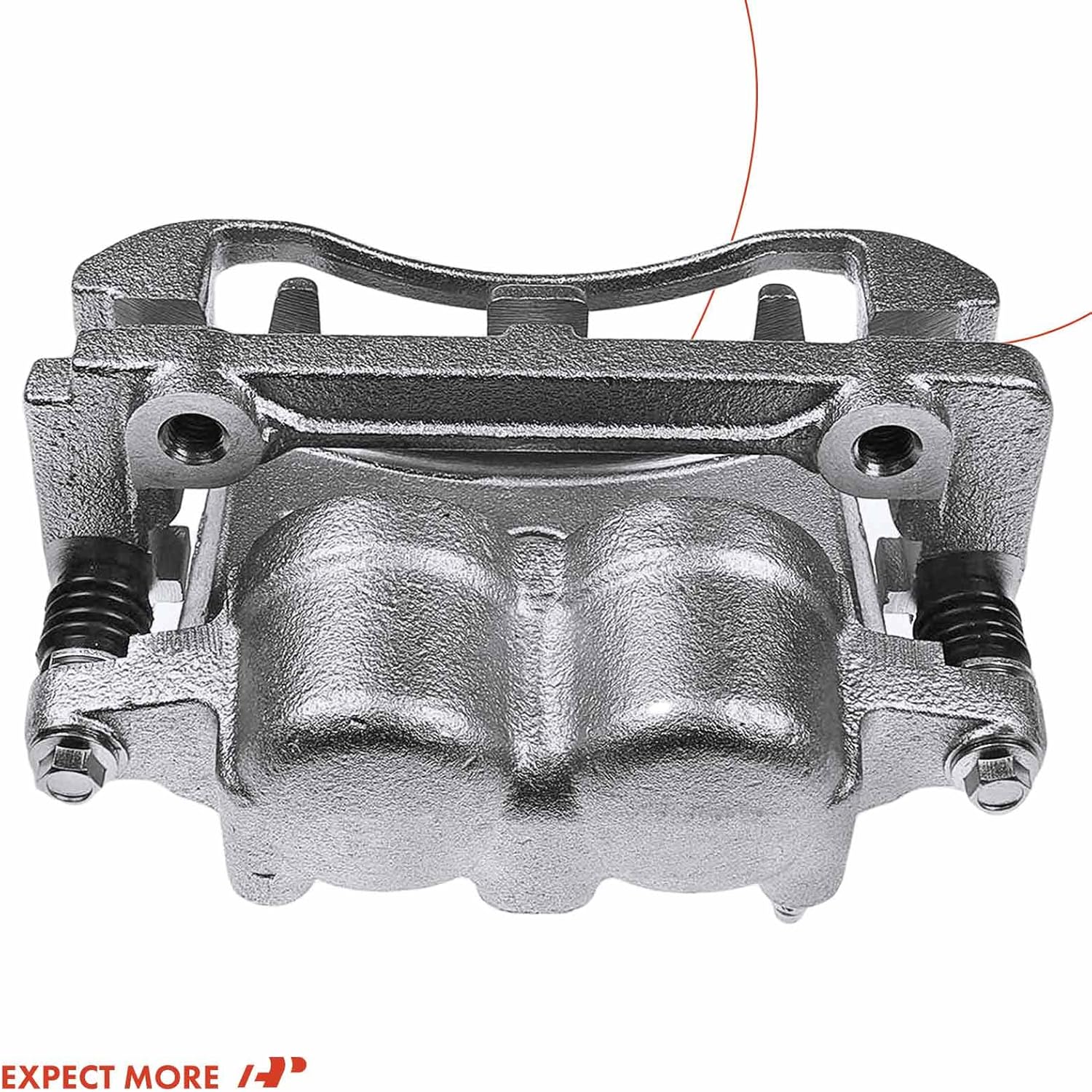 A-Premium Disc Brake Caliper Assembly with Bracket Compatible with Select Ford Models - For F-150 2004 - Front Right Passenger Side