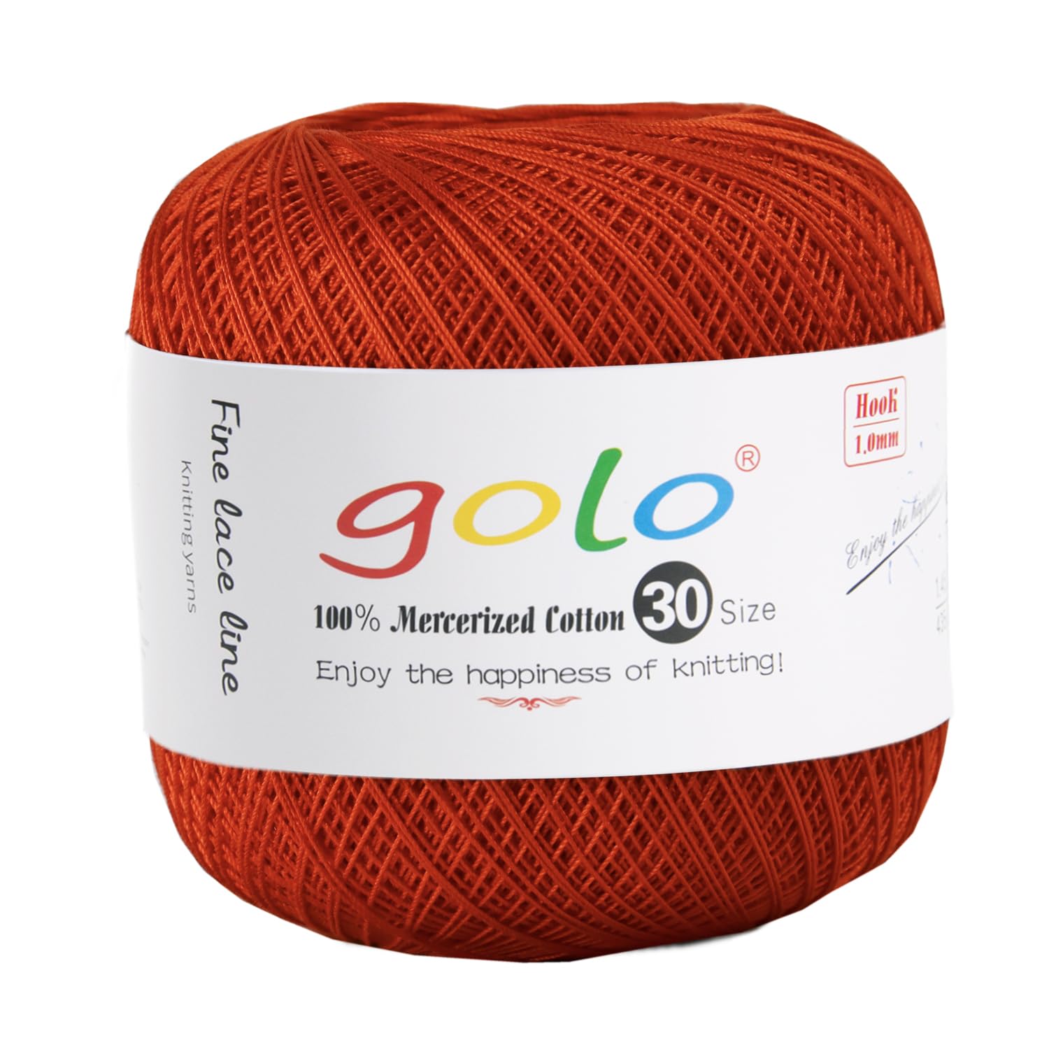 golo Crochet Thread Size 30 Colored Yarn for Tatting 637