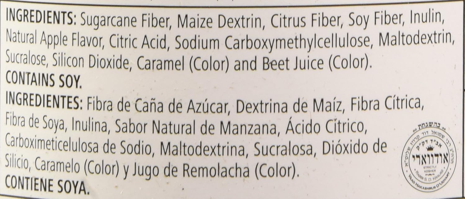 HERBALIFE ACTIVE FIBER COMPLEX APPLE FLAVOR 6.7 OZ