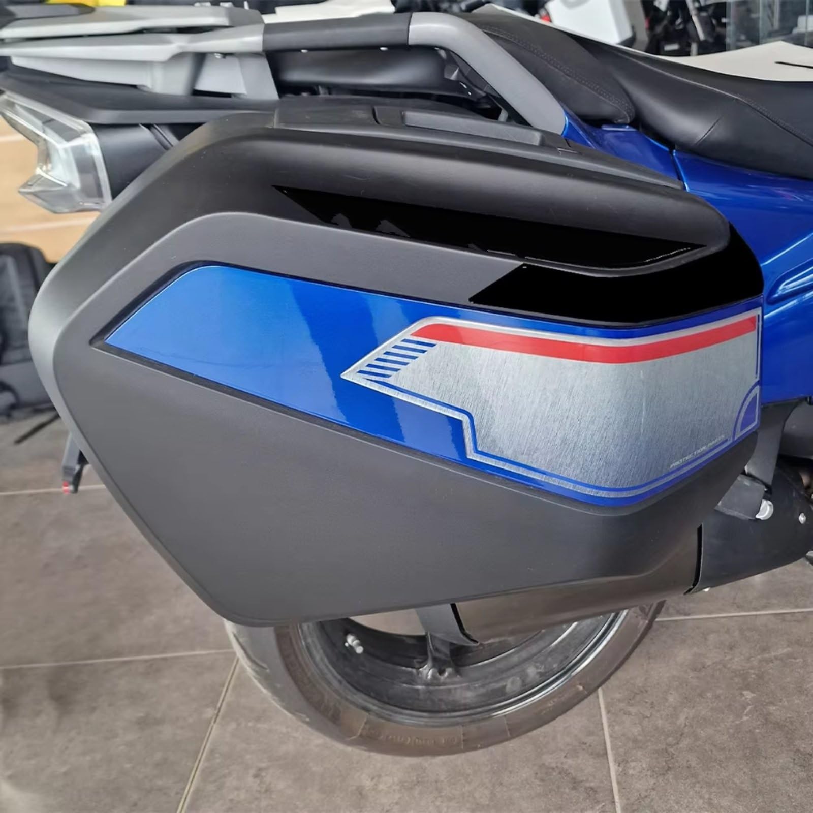 Compatibile Con Per R1300RT Per Impulse Per Triple Nero 2025-2026 3D Gel Moto Bagagli Decal Sticker Accessori Antiscivolo Serbatoio(C)